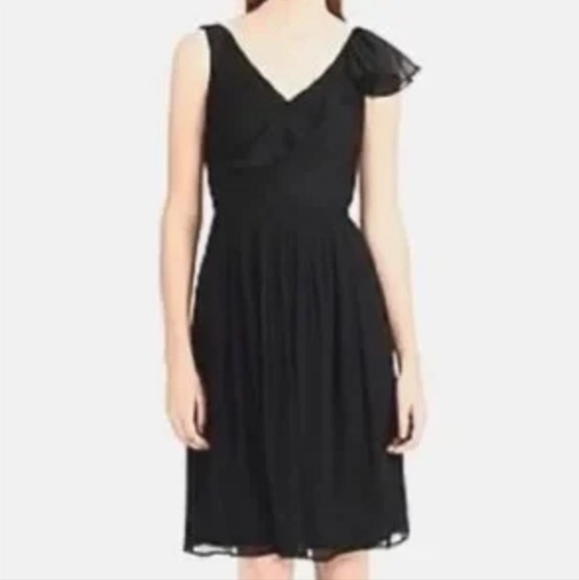 J. Crew Dresses & Skirts - J.Crew Serena 100% Silk Chiffon Dress. Size 8